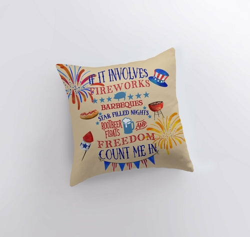 Fourth of July Pillow