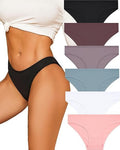 ALL OF ME 6 Pack Mutande Donne Cotone Intimo Donne Scivolare Morbido Hipster Mutandine Sexy Slip Multipack S-XL