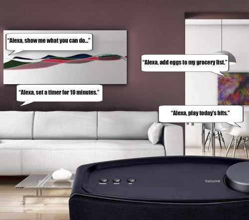 Naxa Wi-Fi & Bluetooth Multi-Room Speaker with Amazon Alexa Voice