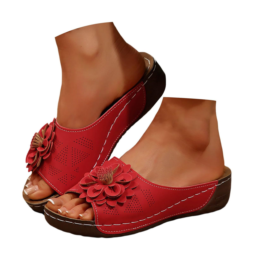 Sandali Donna Ortopediche Scarpe Estive Eleganti Comodi Antiscivolo Ciabatte Leggeri Morbido Pianta Larga Sandalo Per Fascite Plantare Infradito Basso Spiaggia Doccia Gomma Pantofole