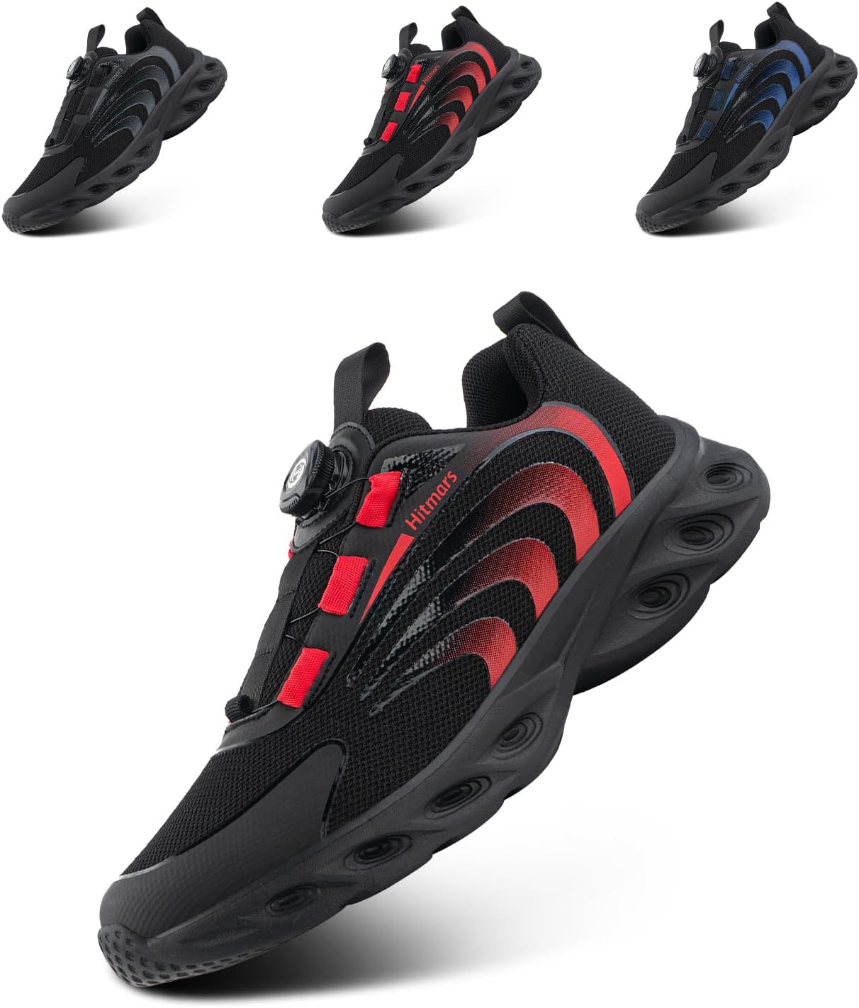Hitmars Scarpe da Ginnastica Uomo Scarpe Running Uomo Leggere Traspiranti Scarpe da Corsa Sportive Tennis Jogging Outdoor Fitness Sneaker Gr.39-47