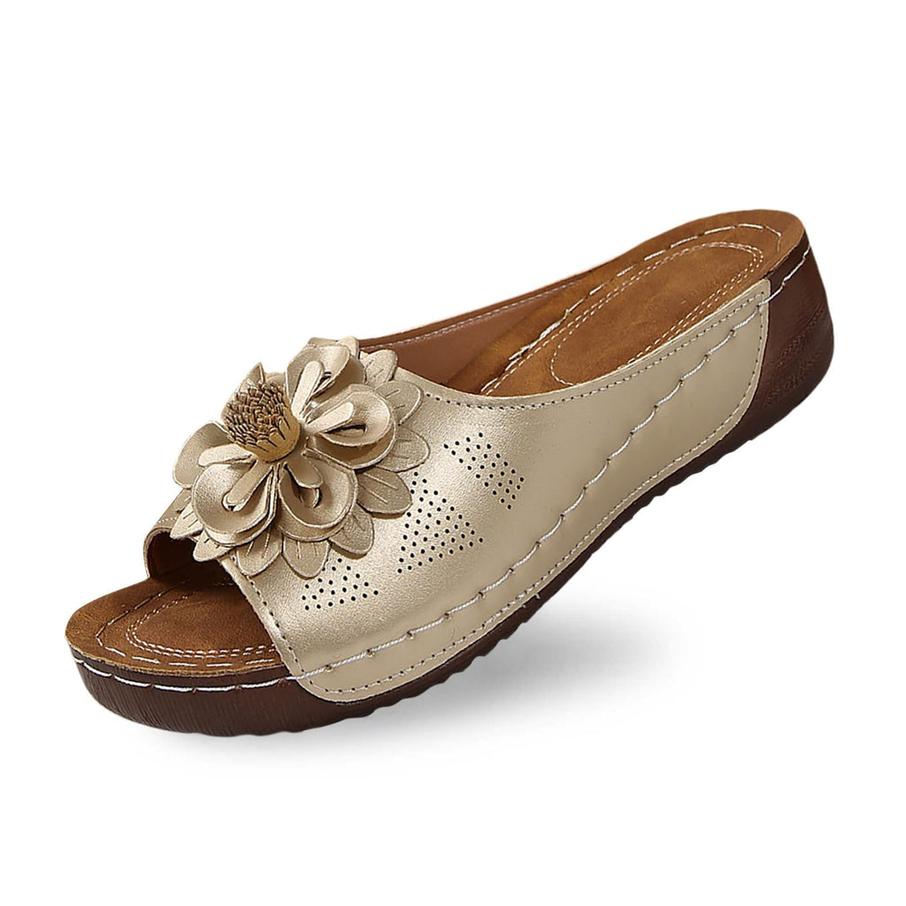 Sandali Donna Ortopediche Scarpe Estive Eleganti Comodi Antiscivolo Ciabatte Leggeri Morbido Pianta Larga Sandalo Per Fascite Plantare Infradito Basso Spiaggia Doccia Gomma Pantofole