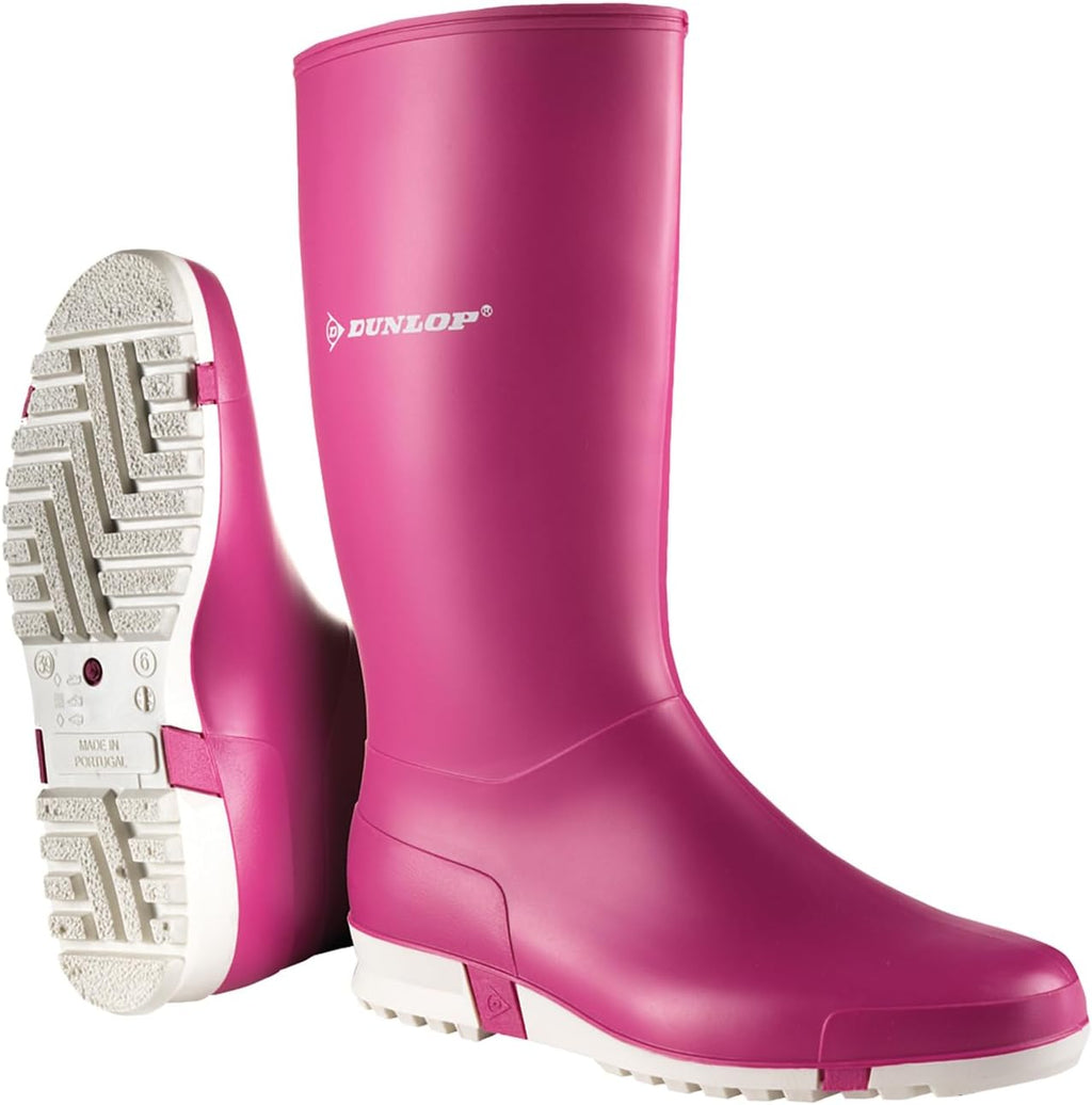 DUNLOP Protective Footwear, K272111, Sport, Rosa ShockIng/Bianco