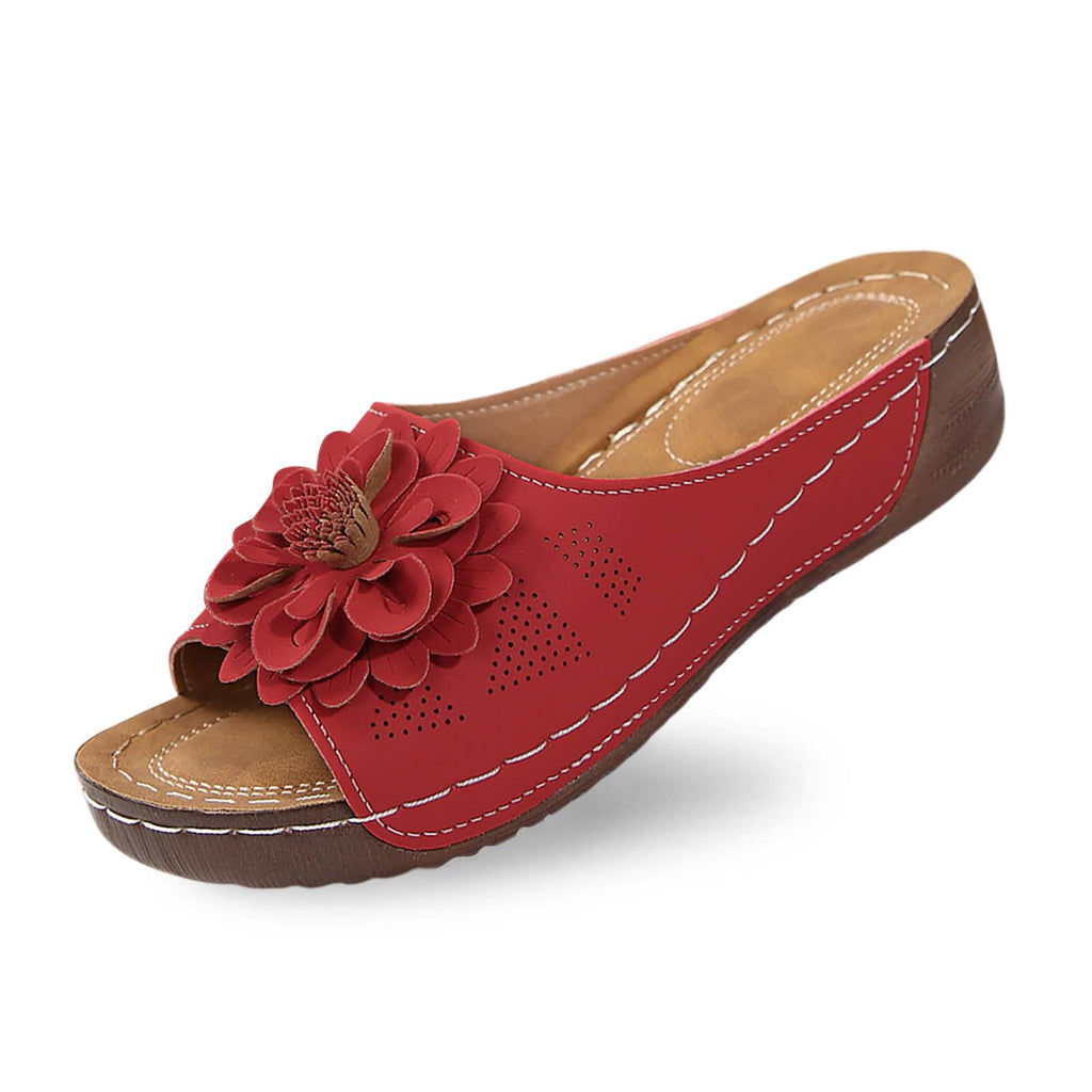 Sandali Donna Ortopediche Scarpe Estive Eleganti Comodi Antiscivolo Ciabatte Leggeri Morbido Pianta Larga Sandalo Per Fascite Plantare Infradito Basso Spiaggia Doccia Gomma Pantofole