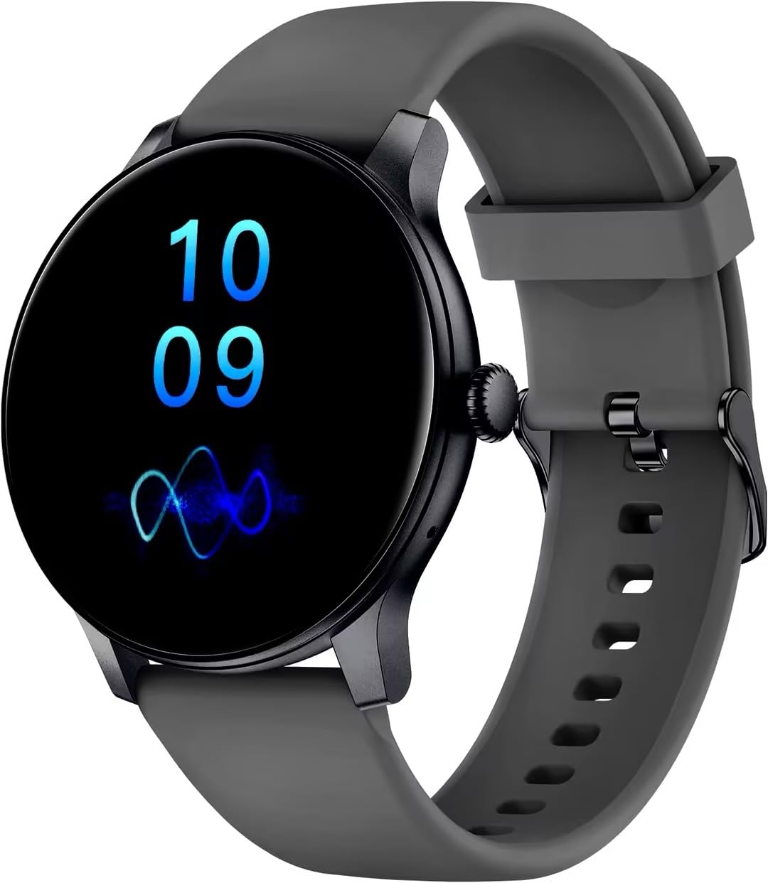 AcclaFit Smartwatch Uomo Donna con Chiamate Bluetooth, Orologio Fitness Rotondo da 1,38" con 147+ Modalità Sportive, Cardiofrequenzimetro, Sonno, IP68 Impermeabile, Compatibile con Android iOS