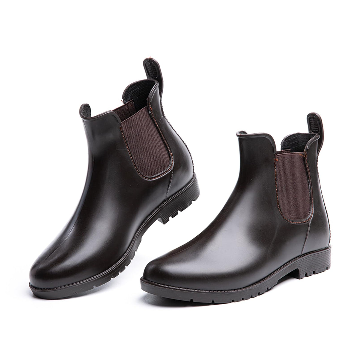 Hitmars Stivali Pioggia Donna Gomma Scarpe Impermeabili Chelsea Boots