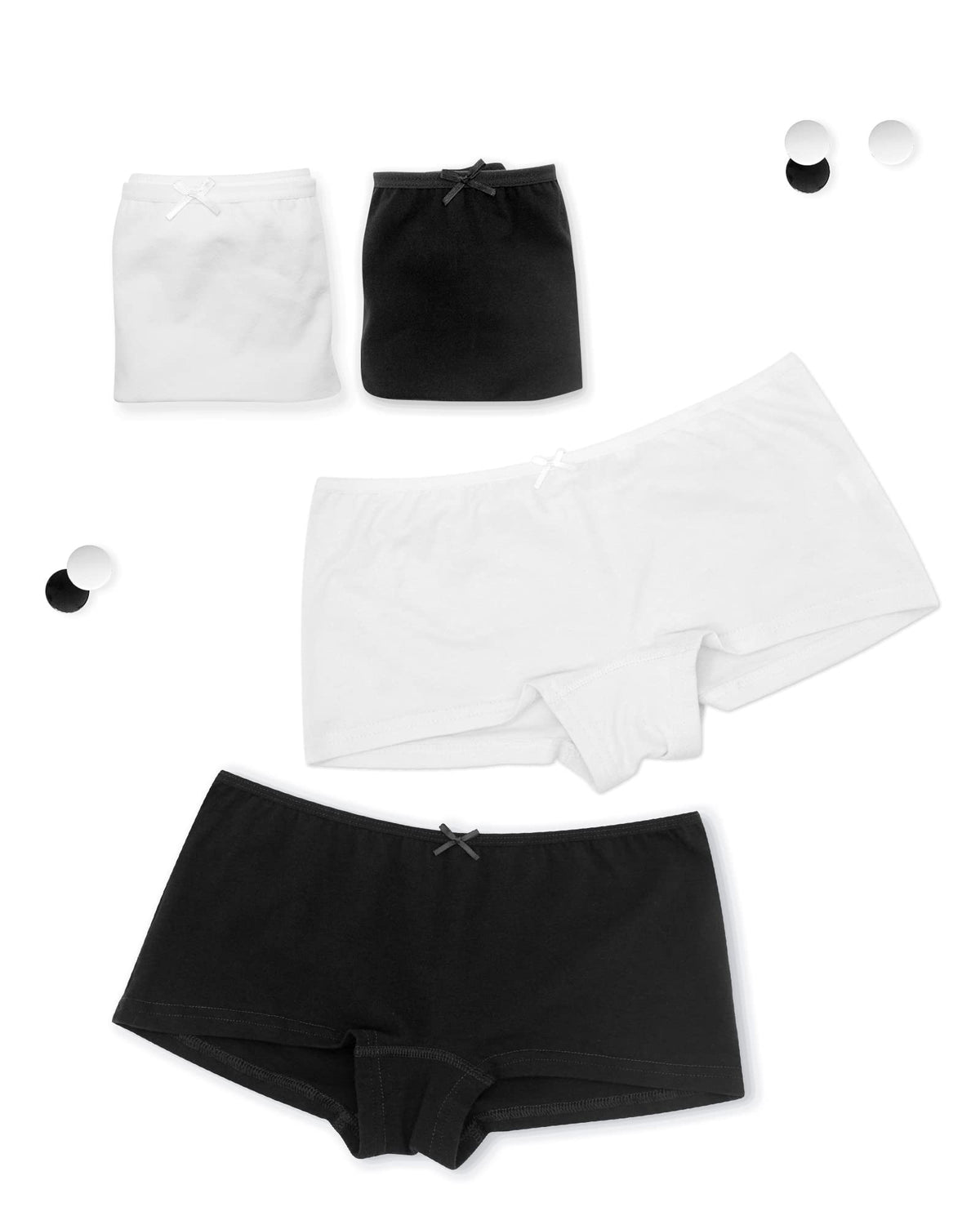 Libella Slip Donna Bassi in Cotone Elasticizzato Mutande Pacco da 6