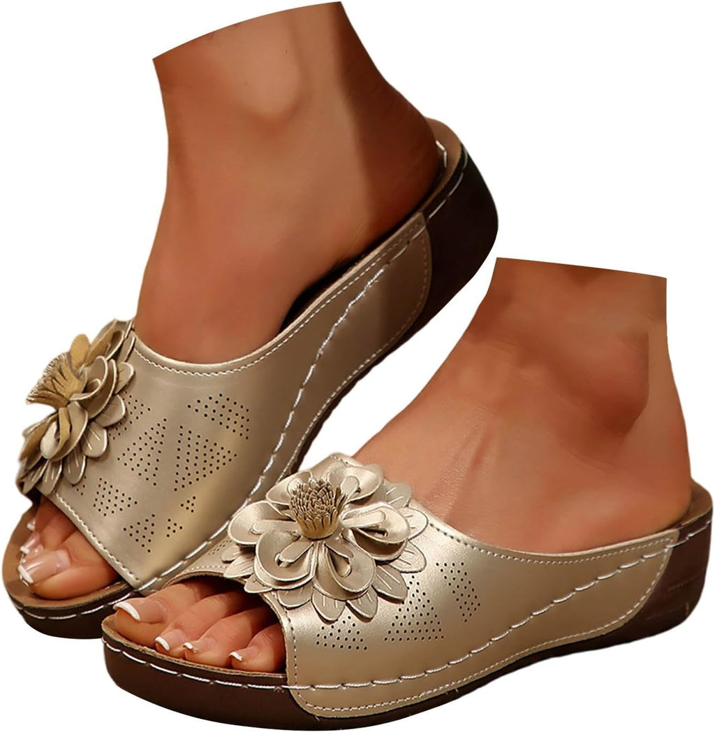 Sandali Donna Ortopediche Scarpe Estive Eleganti Comodi Antiscivolo Ciabatte Leggeri Morbido Pianta Larga Sandalo Per Fascite Plantare Infradito Basso Spiaggia Doccia Gomma Pantofole