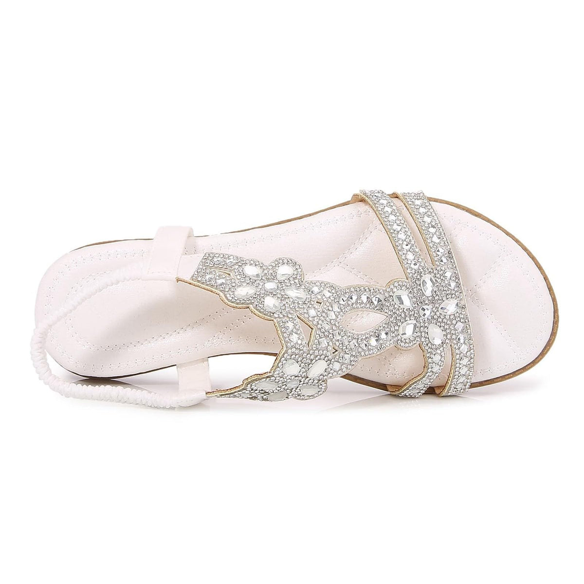 Sandali Donna Estive Eleganti Sandali Gioiello Comode Bassi Sandalo con Strass Bohemia Flip Flops Mare Ciabatte Open Toe Tacco Basso Gladiatore Sandalo Aperte 2025