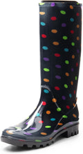 DREAM PAIRS Stivali Pioggia Donna Trasparenti