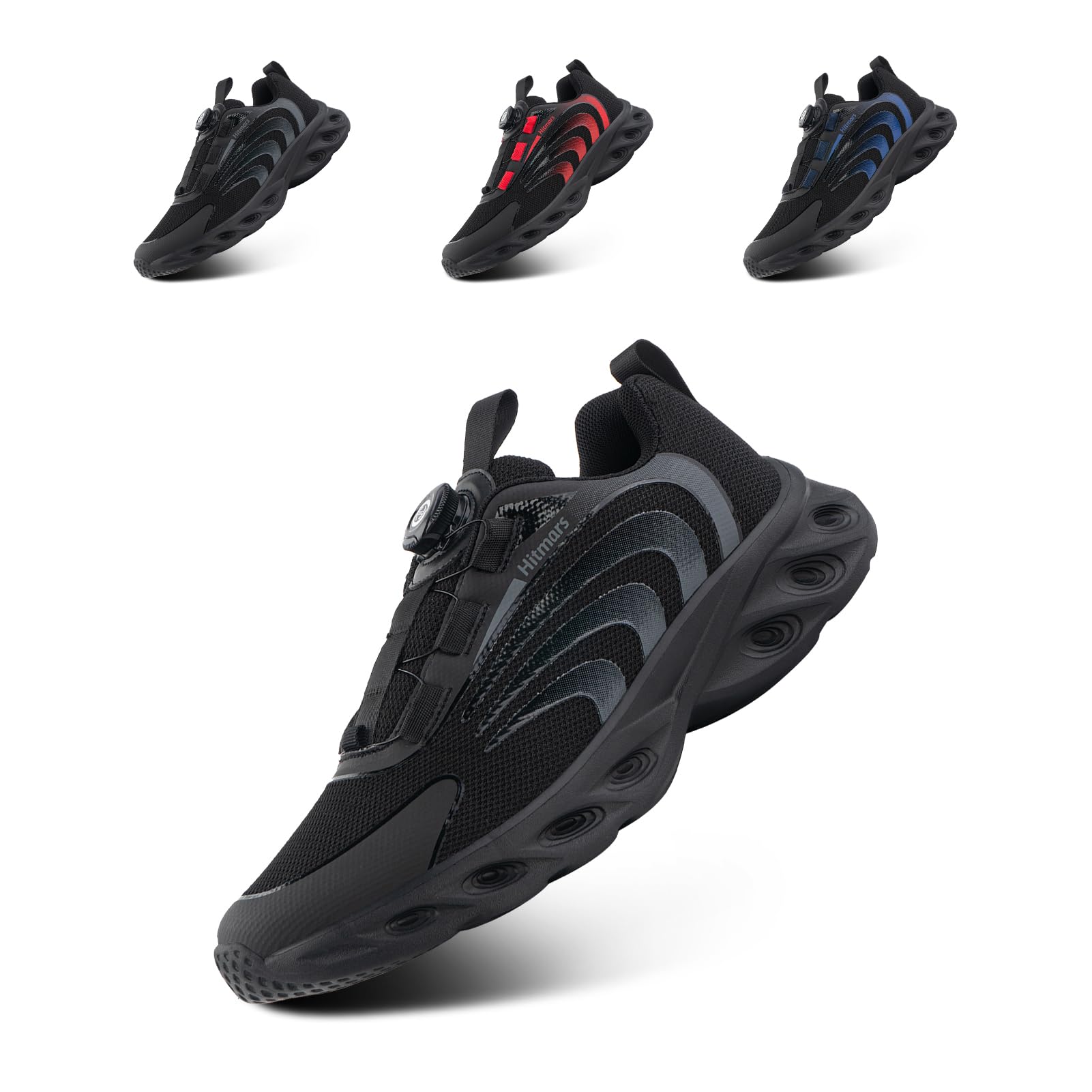 Hitmars Scarpe da Ginnastica Uomo Scarpe Running Uomo Leggere Traspiranti Scarpe da Corsa Sportive Tennis Jogging Outdoor Fitness Sneaker Gr.39-47