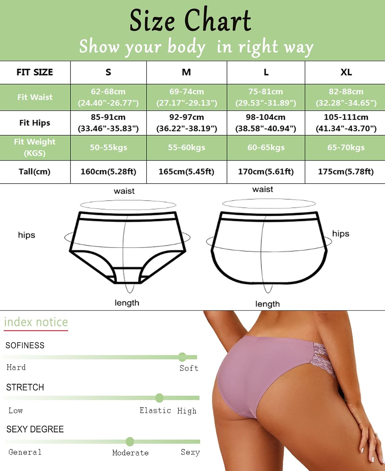 BeReady Mutande Donna Brasiliana Slip Donna Senza Cuciture Pizzo Culotte Donna Senza Cuciture Confortevole Invisibile Intimo Donna