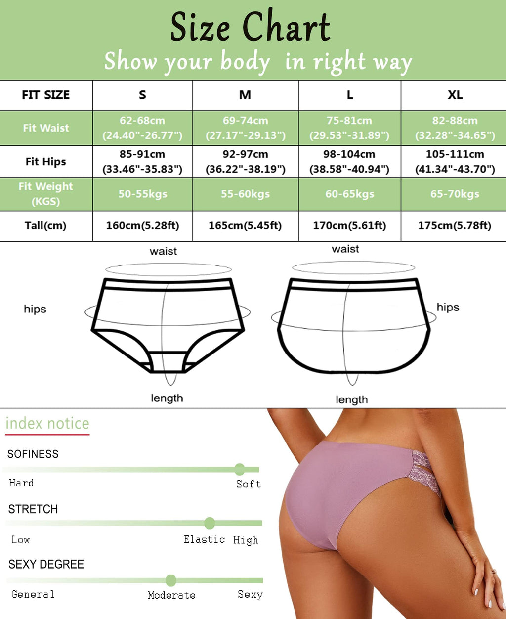 BeReady Mutande Donna Brasiliana Slip Donna Senza Cuciture Pizzo Culotte Donna Senza Cuciture Confortevole Invisibile Intimo Donna