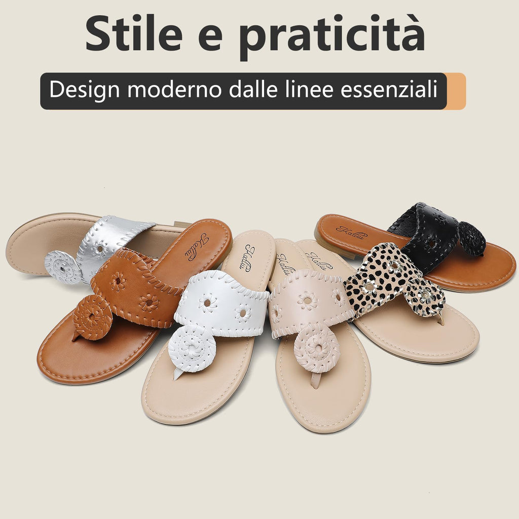 katliu Sandali Donna Infradito Estivi con Cucitura 36-42