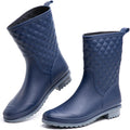 Hitmars Stivali Pioggia Donna Gomma Scarpe Impermeabili Chelsea Boots