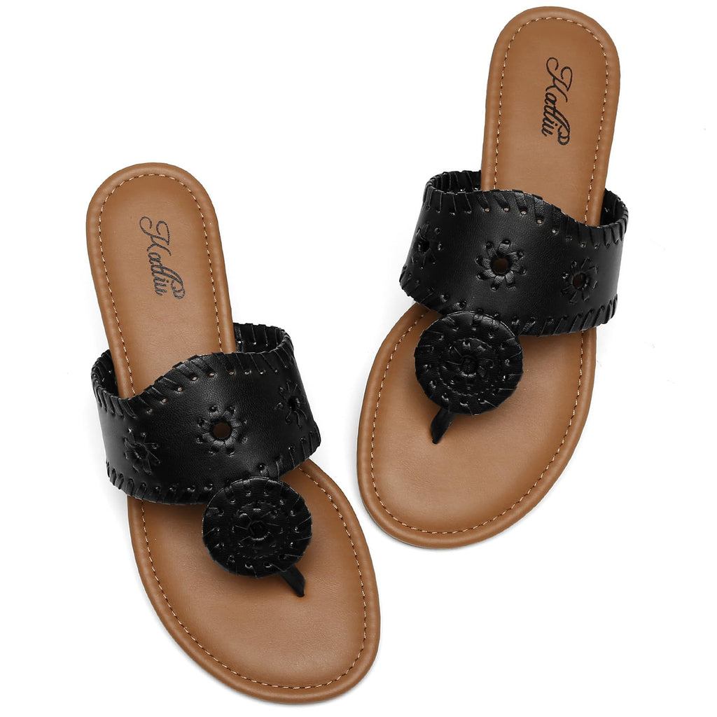 katliu Sandali Donna Infradito Estivi con Cucitura 36-42
