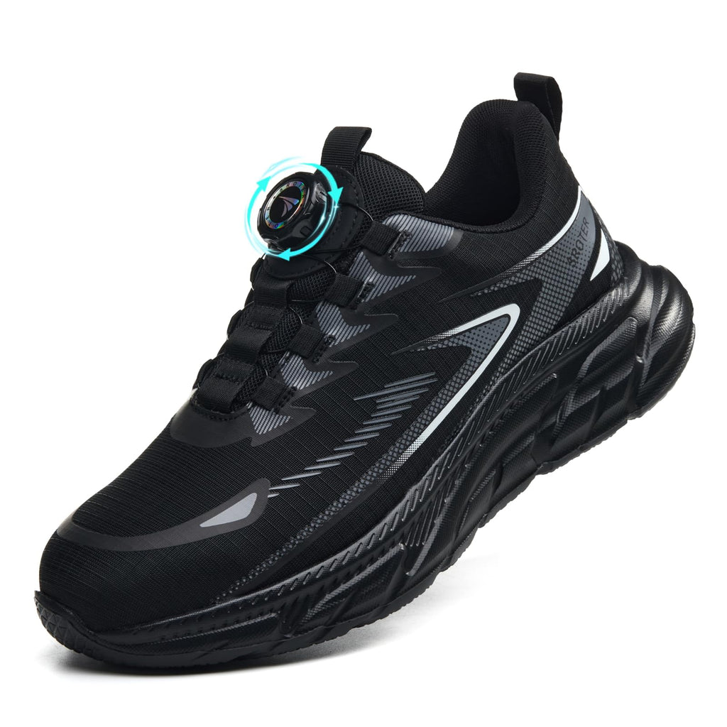 Scarpe Antinfortunistiche Uomo Donna Leggere Scarpe da Lavoro con Punta in Acciaio Traspiranti Scarpe Sicurezza Comode Antiscivolo Antiforatura
