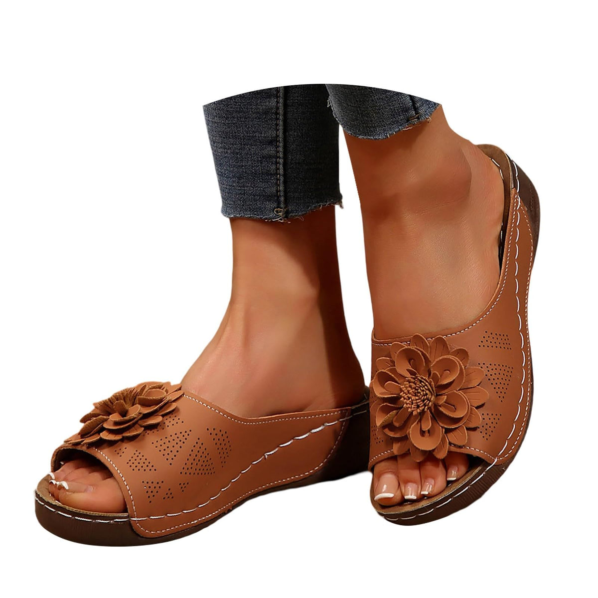 Sandali Donna Ortopediche Scarpe Estive Eleganti Comodi Antiscivolo Ciabatte Leggeri Morbido Pianta Larga Sandalo Per Fascite Plantare Infradito Basso Spiaggia Doccia Gomma Pantofole