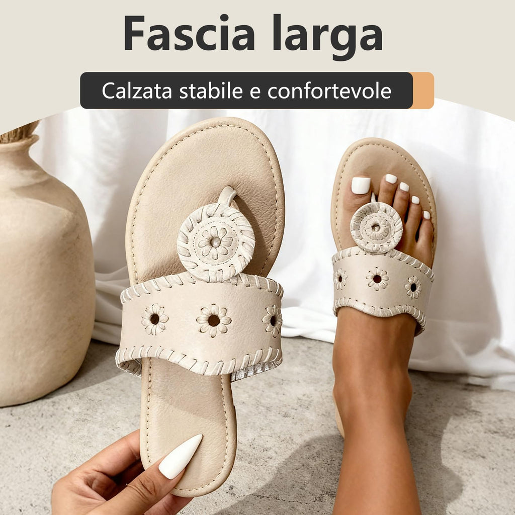 katliu Sandali Donna Infradito Estivi con Cucitura 36-42