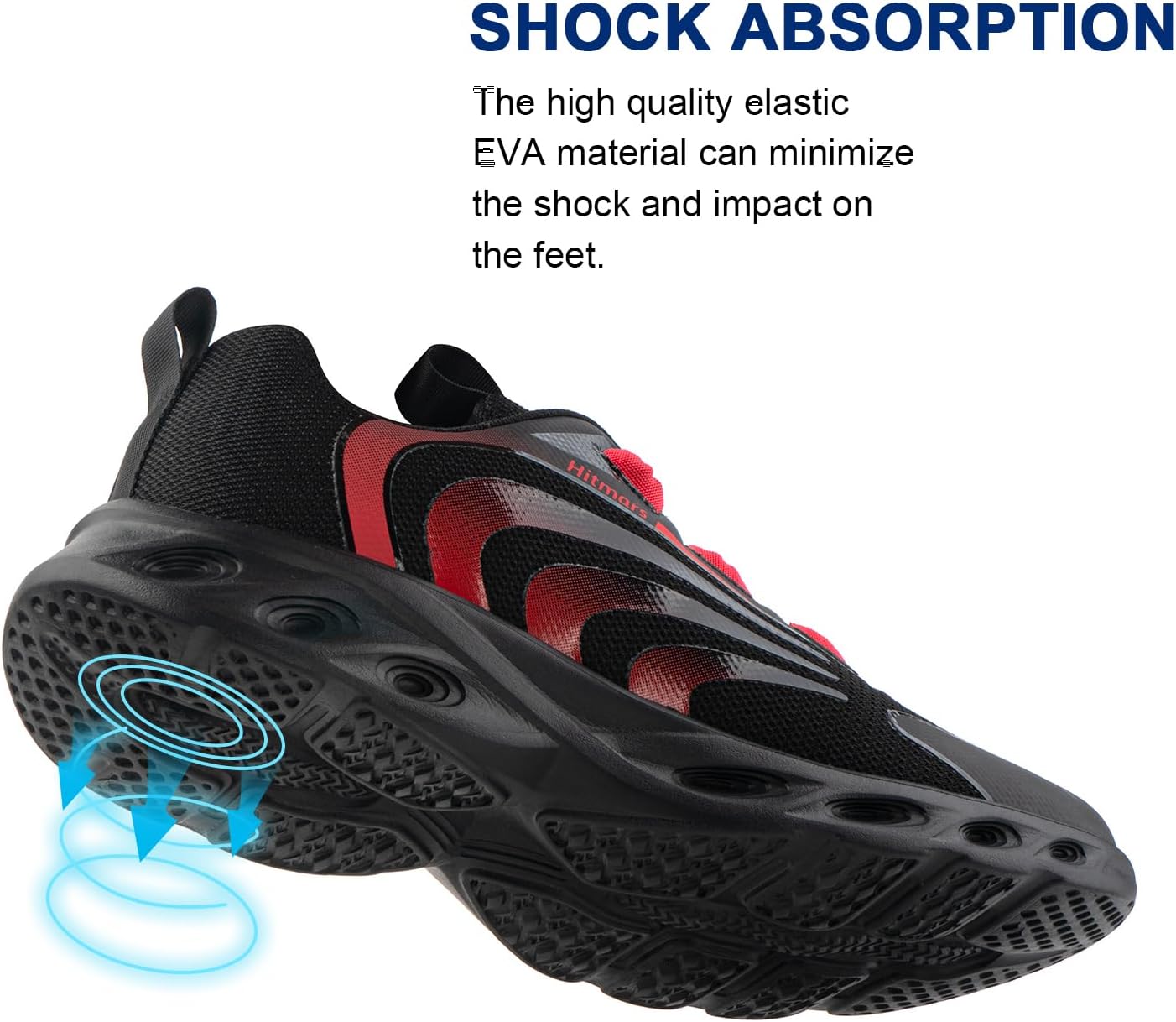 Hitmars Scarpe da Ginnastica Uomo Scarpe Running Uomo Leggere Traspiranti Scarpe da Corsa Sportive Tennis Jogging Outdoor Fitness Sneaker Gr.39-47