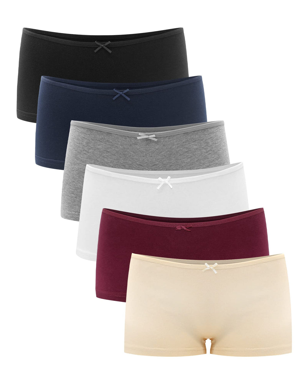 Libella Slip Donna Bassi in Cotone Elasticizzato Mutande Pacco da 6