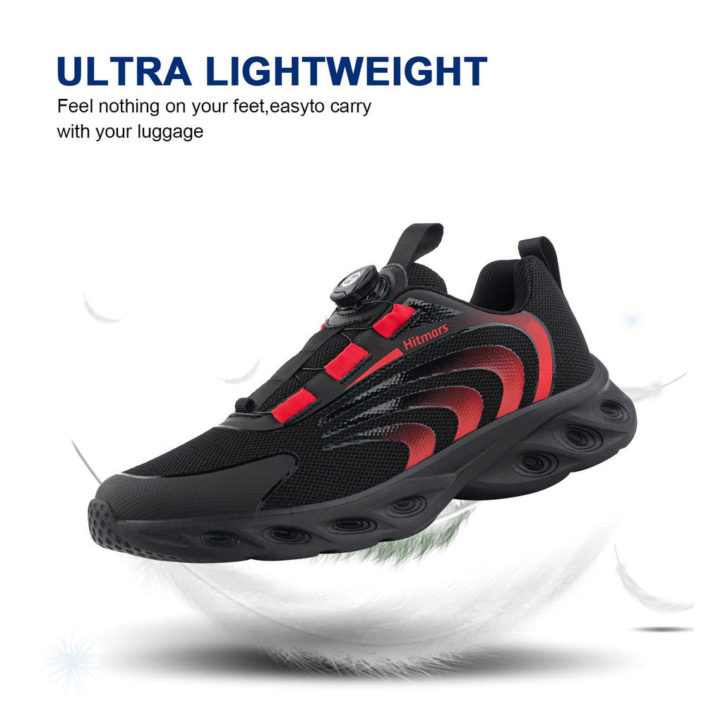 Hitmars Scarpe da Ginnastica Uomo Scarpe Running Uomo Leggere Traspiranti Scarpe da Corsa Sportive Tennis Jogging Outdoor Fitness Sneaker Gr.39-47