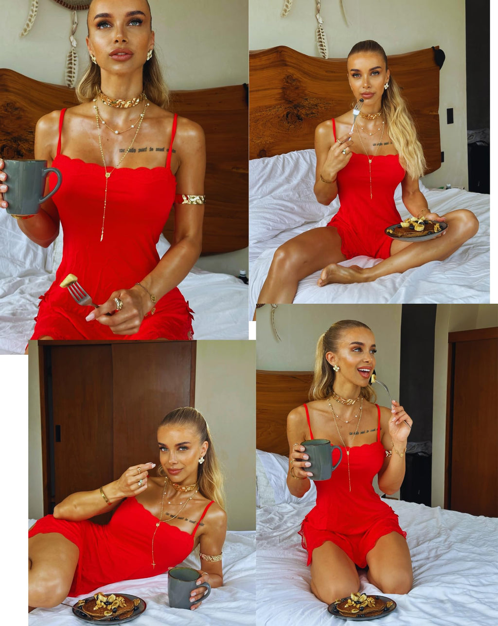 Aranmei Lingerie Sexy per Donna Babydoll in Pizzo Mini Chemise Sleepwear Camicia da Notte da Sposa