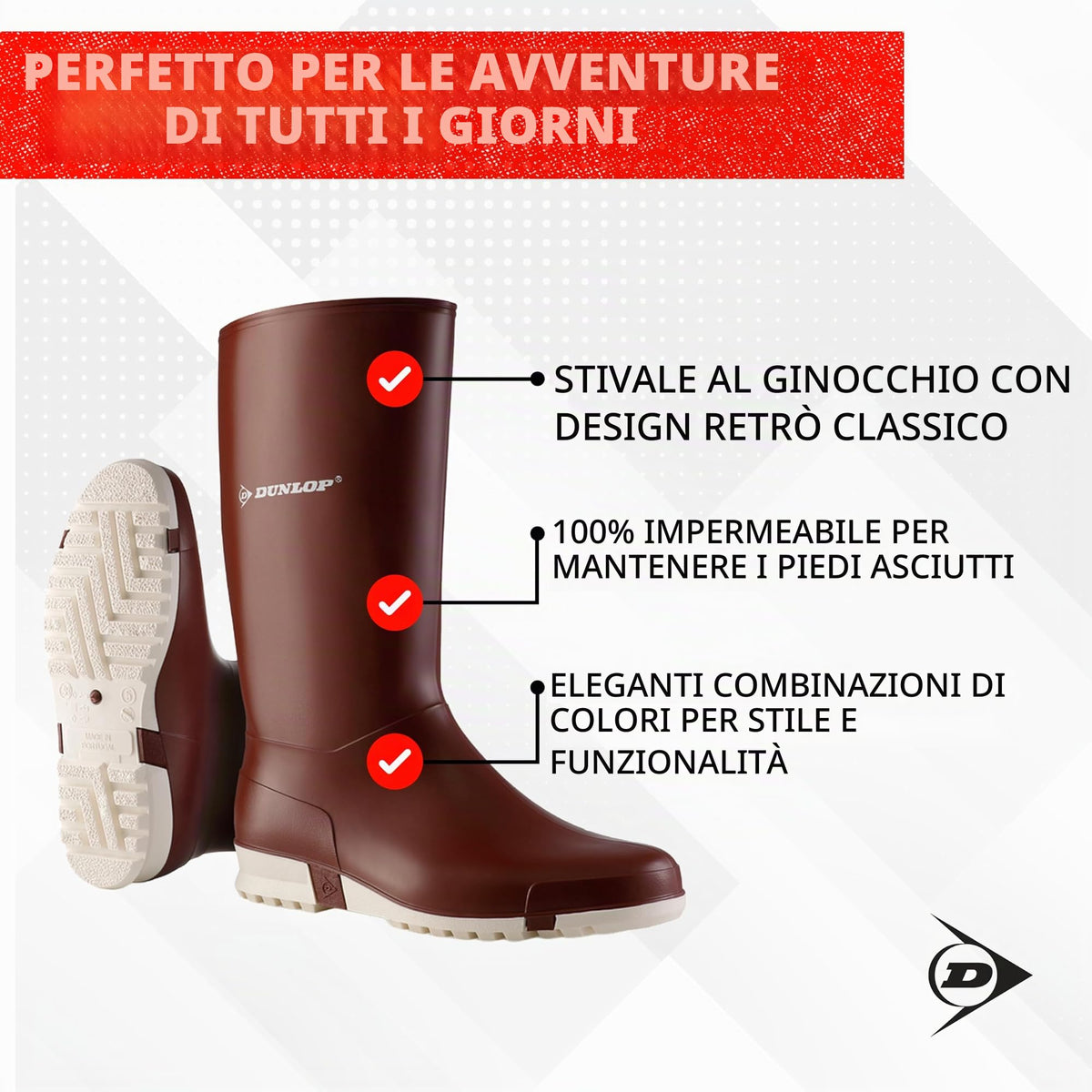DUNLOP Protective Footwear, K272111, Sport, Rosa ShockIng/Bianco