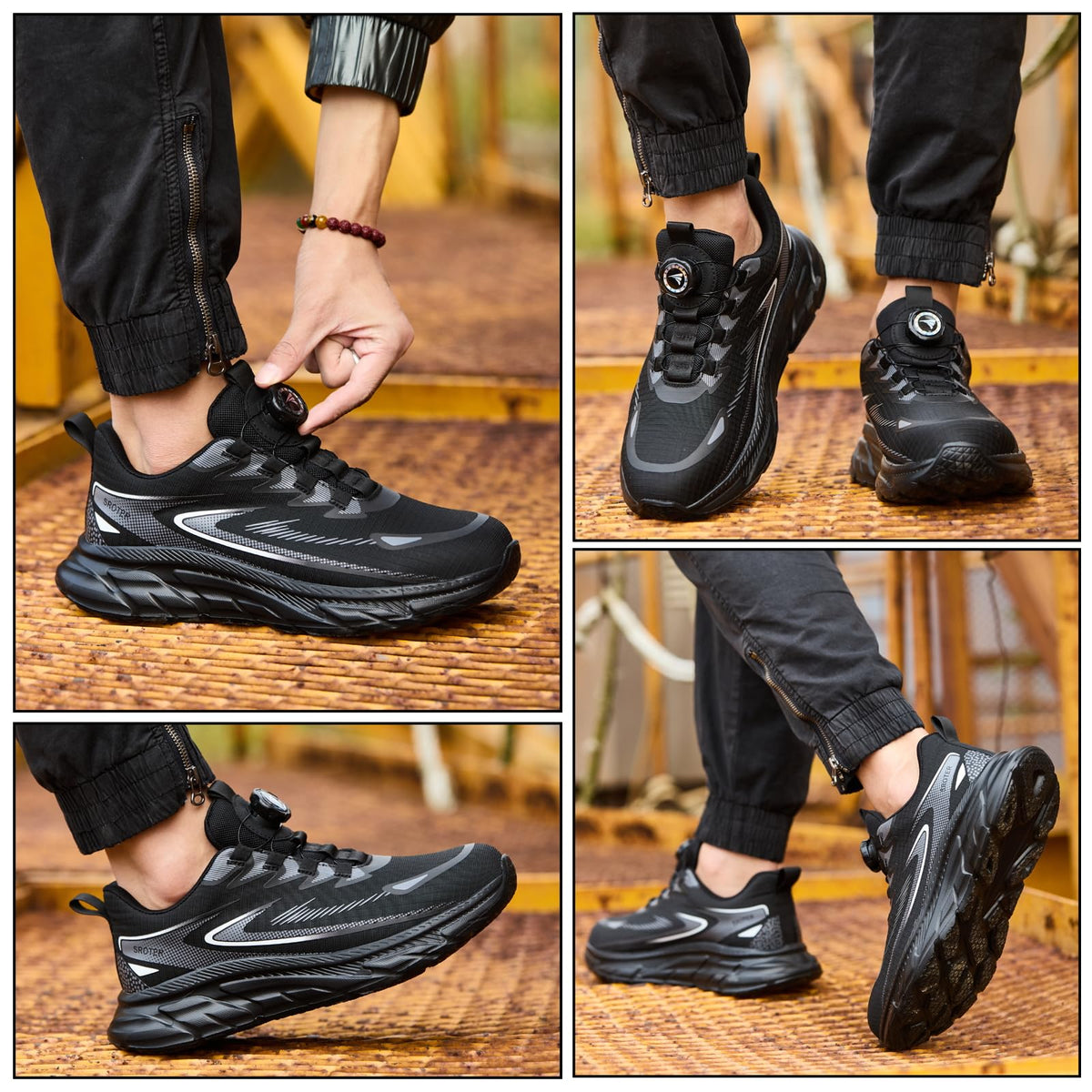 Scarpe Antinfortunistiche Uomo Donna Leggere Scarpe da Lavoro con Punta in Acciaio Traspiranti Scarpe Sicurezza Comode Antiscivolo Antiforatura