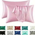 American Imitation Silk Pillowcase Amazon Pillowcase Export Imitation