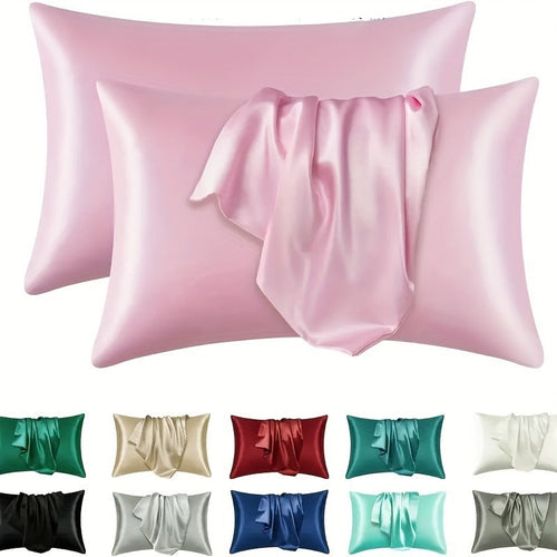 American Imitation Silk Pillowcase Amazon Pillowcase Export Imitation