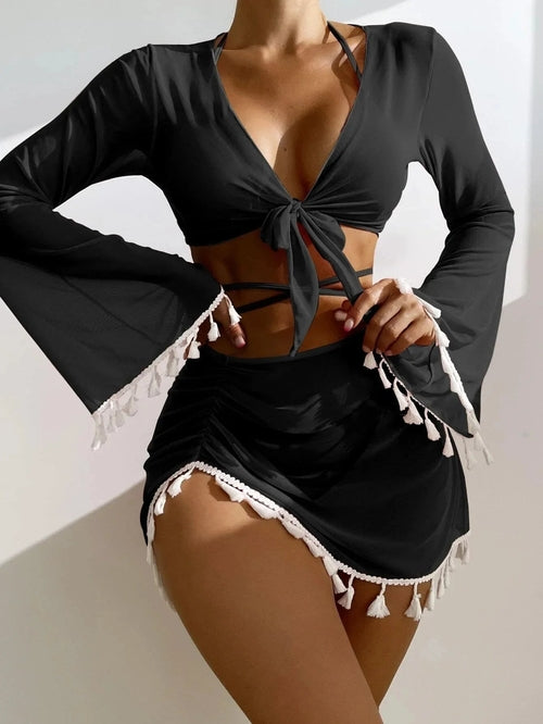 Tibella 4 Piece swimsuit Set