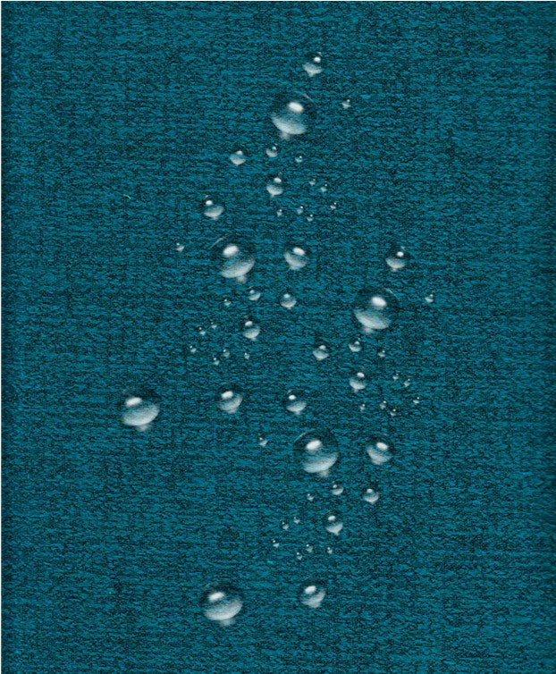 Runner Copriseduta divano Impermeabile con copribraccioli - ARMOR blu