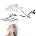 Amazon Hot 8/10/12 " Stainless Steel Shower Head Polished Chrome
