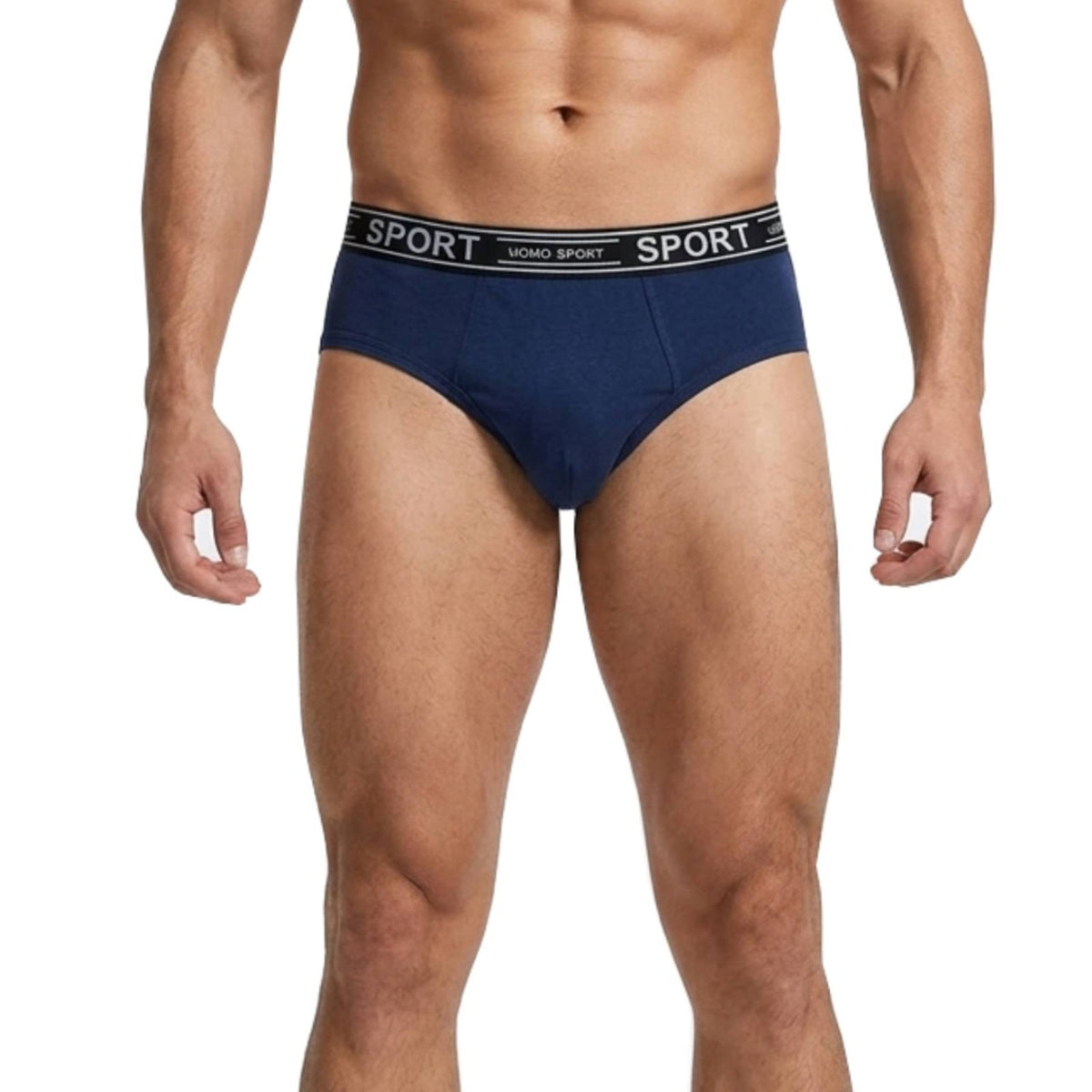 6 Slip Uomo Cotone Elasticizzato Comodi Multipack Colori Assortiti S M L XL